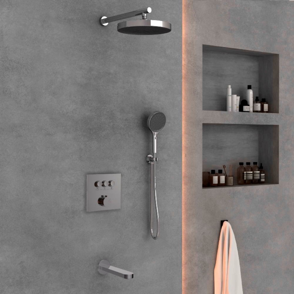 Душевая встройка Vincea Inspire с изливом Хром глянцевый — изображение 2