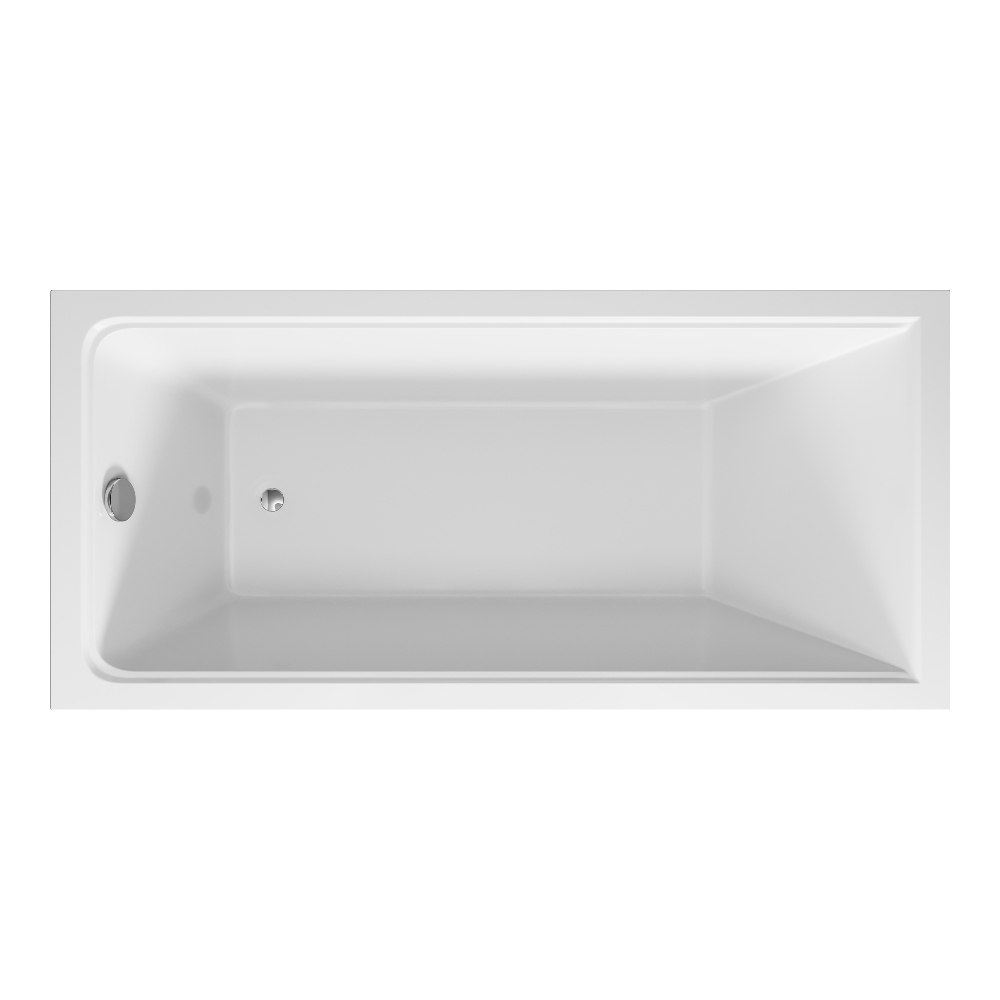Ванна акриловая Vincea VBT-2G 150х70 с каркасом Белый глянцевый