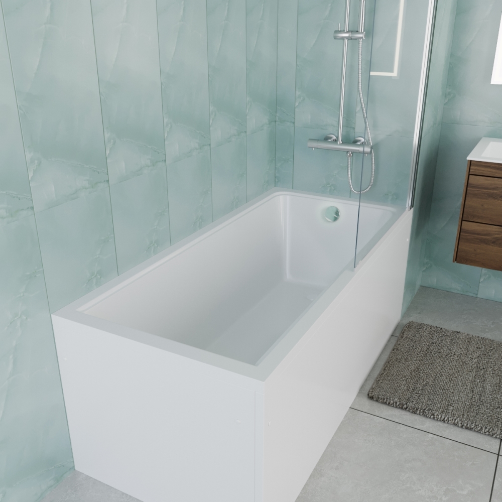 Ванна акриловая Vincea VBT-2G 150х70 с каркасом Белый глянцевый — изображение 2