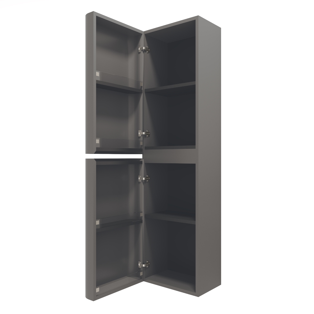 Пенал подвесной Vincea Caprise 40 левый Серый матовый — изображение 2
