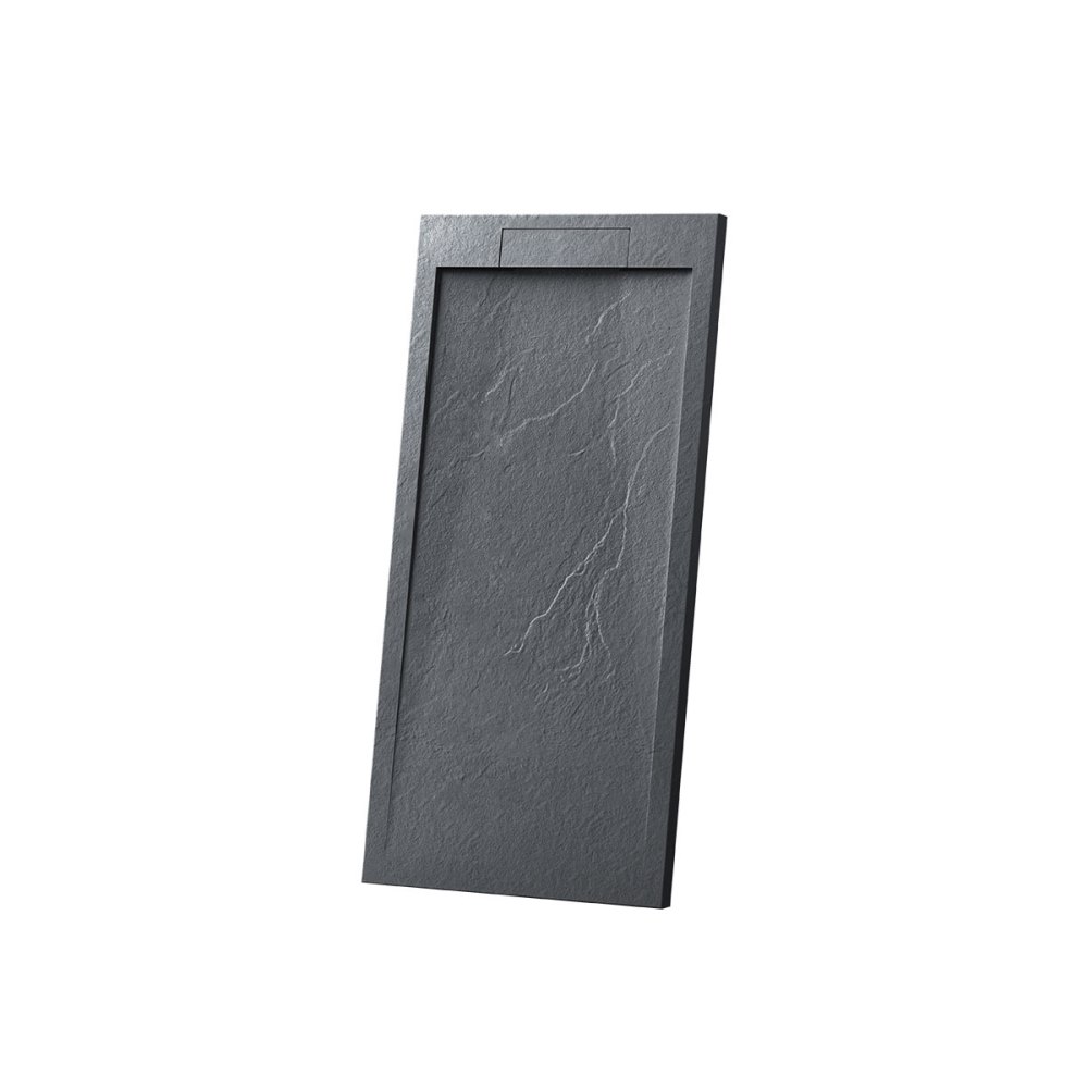 Поддон из искусственного камня Vincea VST 120х80 Антрацит